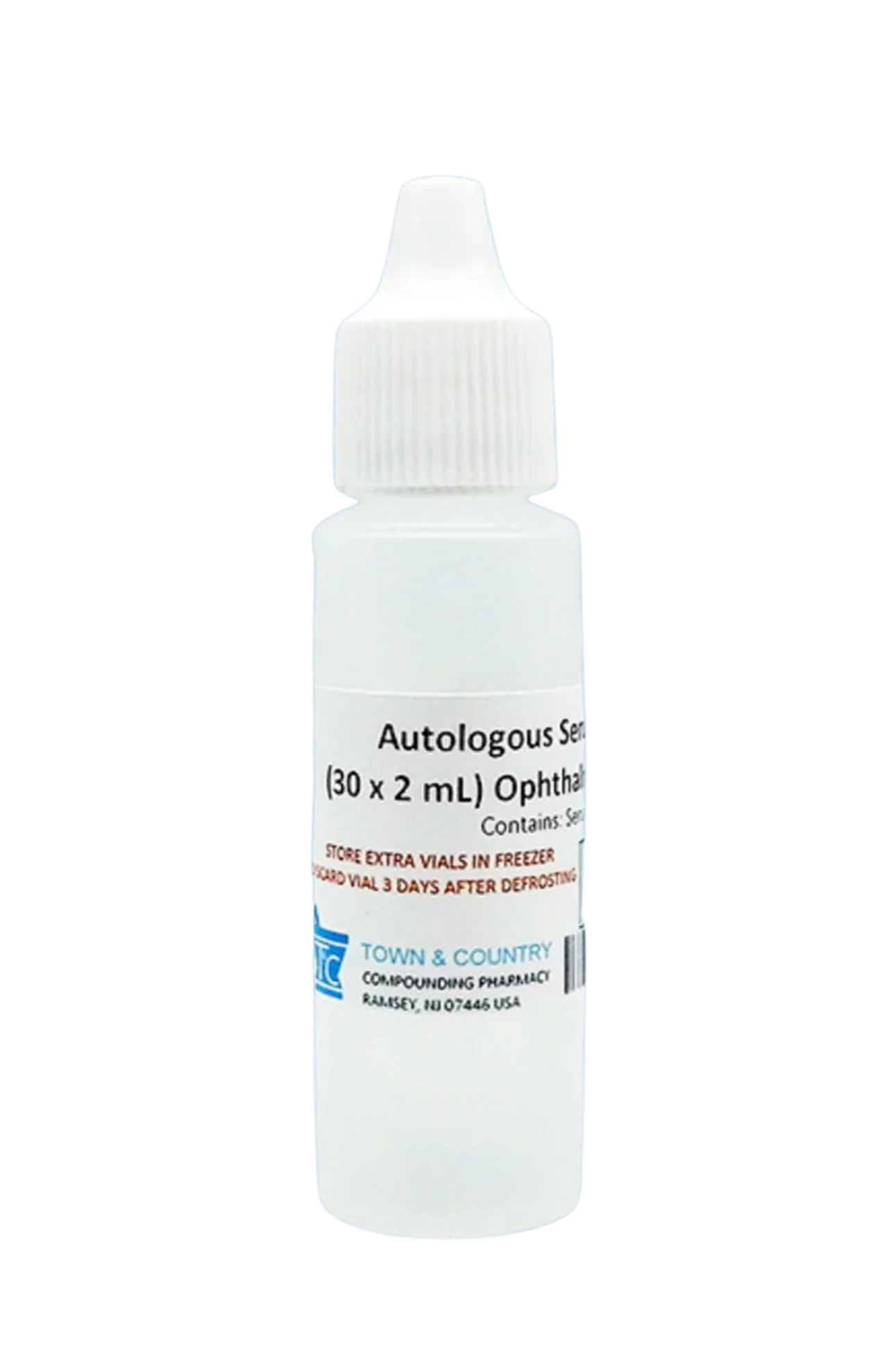 Autologous Serum Eye Drops (ASED) 30 x 2 mL ophthalmic bottle